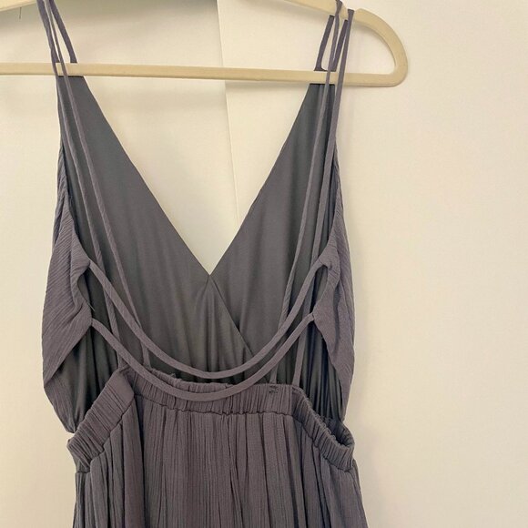 Lulus Slate Grey Maxi Dress - Picture 5 of 6